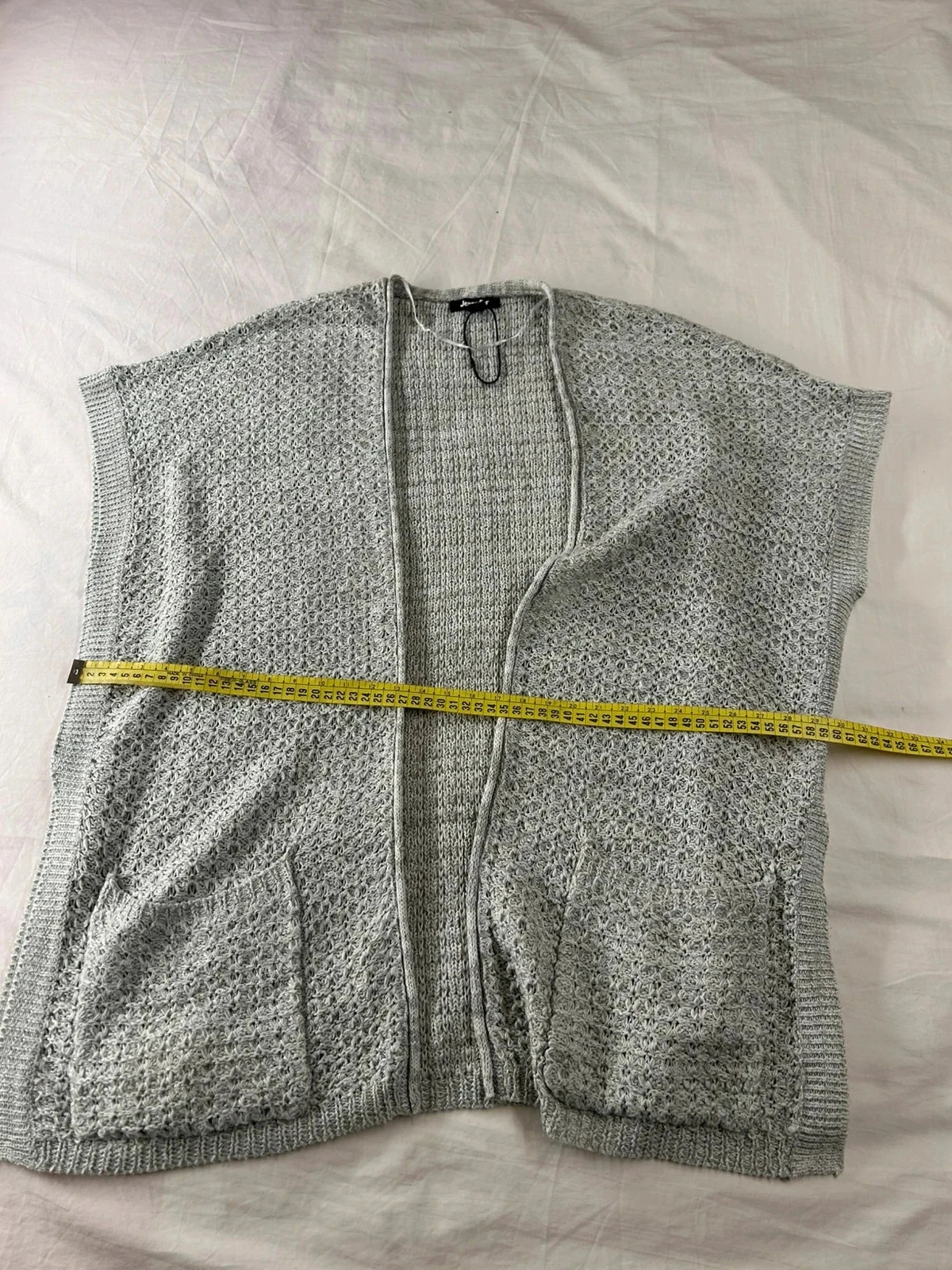 Chaleco cardigan blanco crema Jennyfer – photo 7